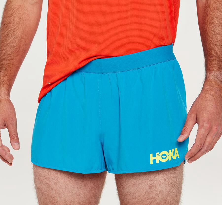 Hoka One One Performance - Men Shorts - Blue,Australia TDG-158024